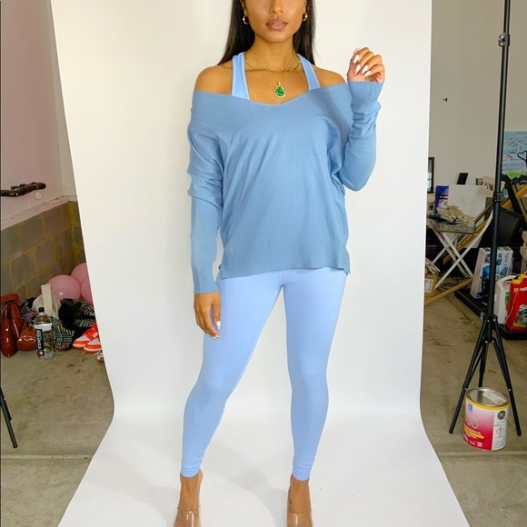 ESSENTIALS SPRING (3 pc) Set sky blue - Picture 1 of 2